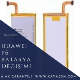 Huawei P6 Batarya Değişimi