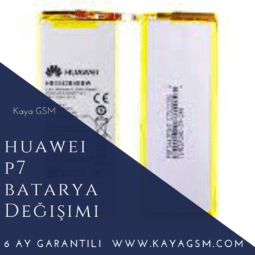 Huawei P7 Batarya Değişimi