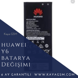 Huawei Y6 Batarya Değişimi