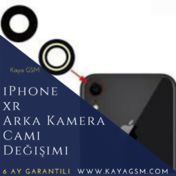 iPhone XR Arka Kamera Camı Değişimi