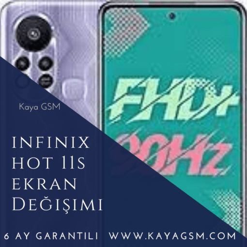 İnfinix Hot 11S Ekran Değişimi