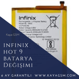 İnfinix Hot 9 Batarya Değişimi
