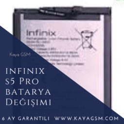 İnfinix S5 Pro Batarya Değişimi