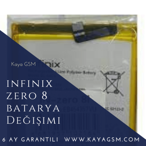 İnfinix Zero 8 Batarya Değişimi