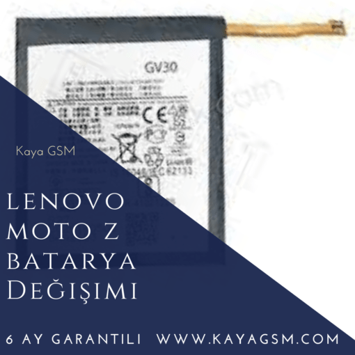 Lenovo Moto Z Batarya Değişimi