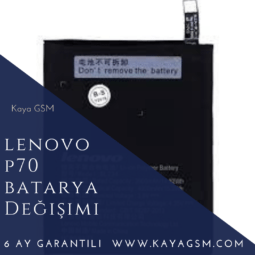 Lenovo P70 Batarya Değişimi