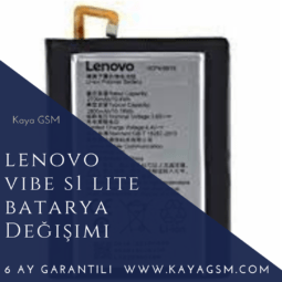 Lenovo Vibe S1 Lite Batarya Değişimi
