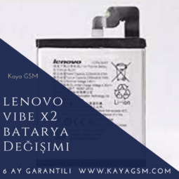 Lenovo Vibe X2 Batarya Değişimi
