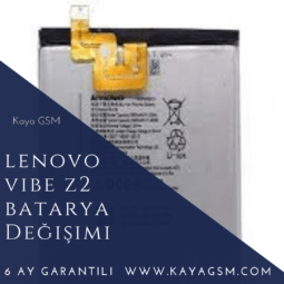 Lenovo Vibe Z2 Batarya Değişimi
