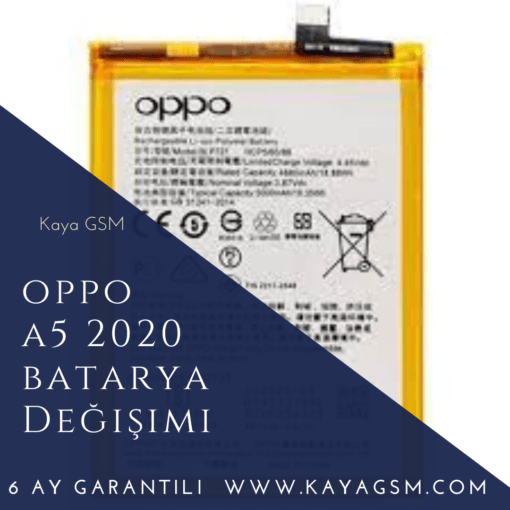 Oppo A5 2020 Batarya Değişimi