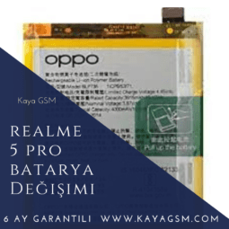 Realme 5 Pro Batarya Değişimi