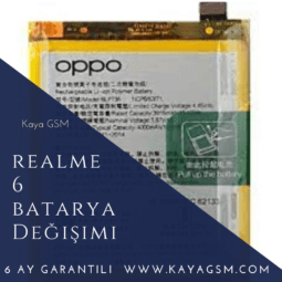 Realme 6 Batarya Değişimi