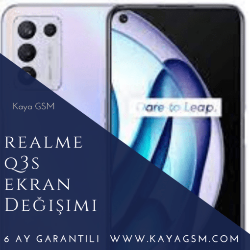 Realme Q3S Ekran Değişimi