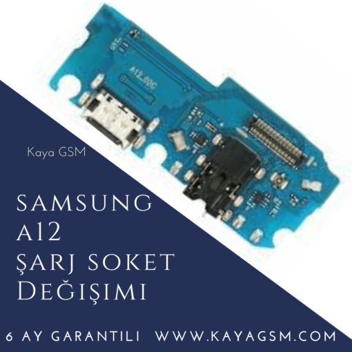 Samsung A12 Şarj Soket Değişimi