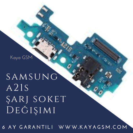 Samsung A21S Şarj Soket Değişimi