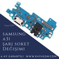 Samsung A31 Şarj Soket Değişimi