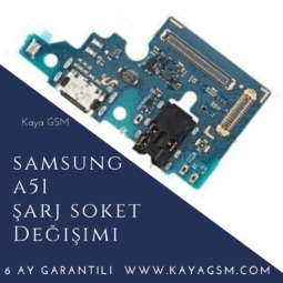 Samsung A51 Şarj Soket Değişimi
