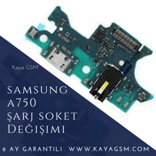 Samsung A750 Şarj Soket Değişimi