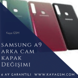 Samsung A9 Arka Cam Kapak Değişimi