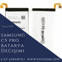 Samsung C5 Pro Batarya Değişimi