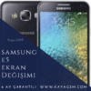 Samsung E5 Ekran Değişimi