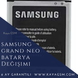 Samsung Grand Neo Batarya Değişimi