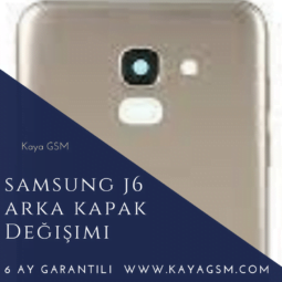 Samsung J6 Arka Kapak Değişimi