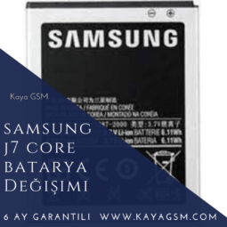 Samsung J7 Core Batarya Değişimi