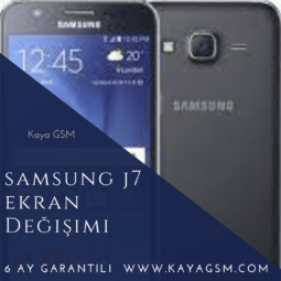 Samsung J7 Ekran Değişimi