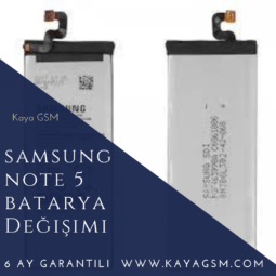 Samsung Note 5 Batarya Değişimi