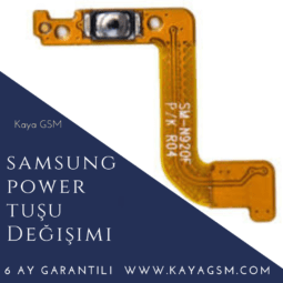 Samsung Power Tuşu Değişimi