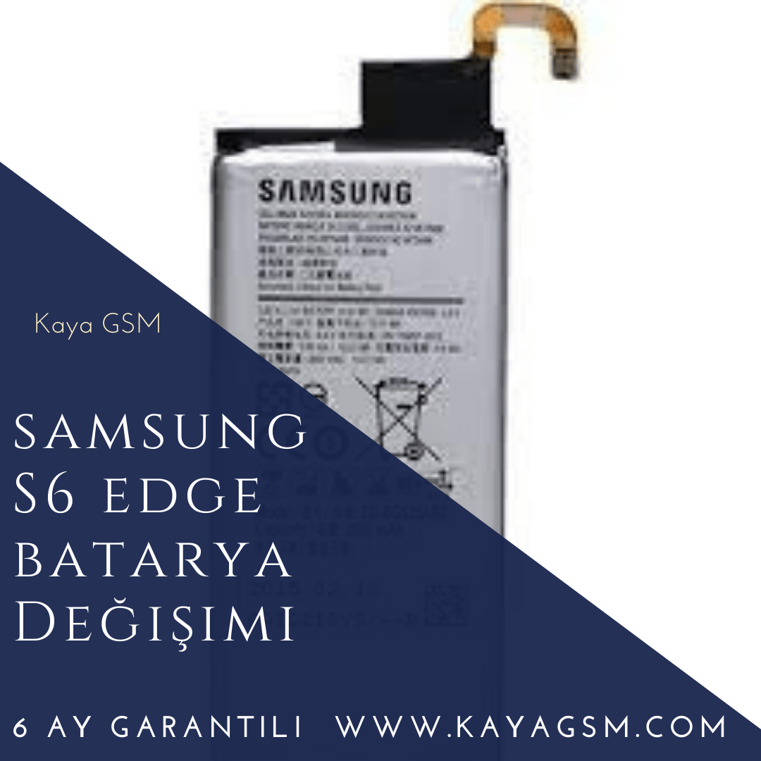 Samsung S6 Edge Batarya Değişimi 1 Samsung S6 Edge Batarya Değişimi