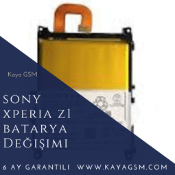 Sony Xperia Z1 Batarya Değişimi