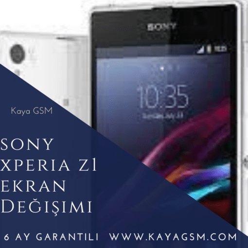 Sony Xperia Z1 Ekran Değişimi