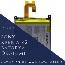 Sony Xperia Z2 Batarya Değişimi