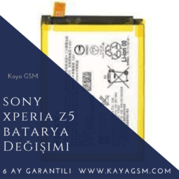 Sony Xperia Z5 Batarya Değişimi