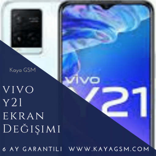 Vivo Y21 Ekran Değişimi