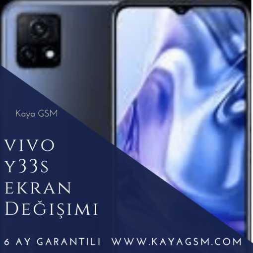 Vivo Y33S Ekran Değişimi