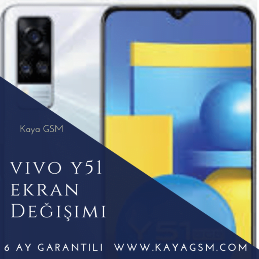 Vivo Y51 Ekran Değişimi