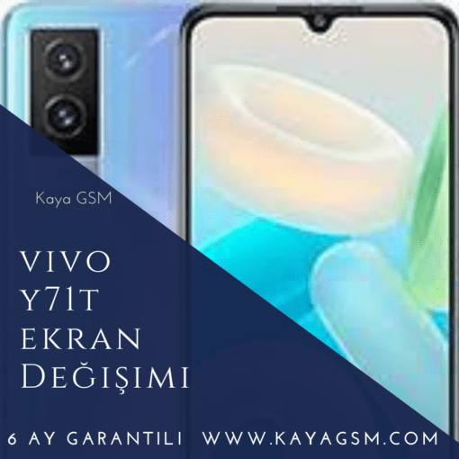 Vivo Y71T Ekran Değişimi