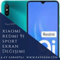 Xiaomi Redmi 9İ Sport Ekran Değişimi