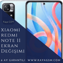 Xiaomi Redmi Note 11 Ekran Değişimi