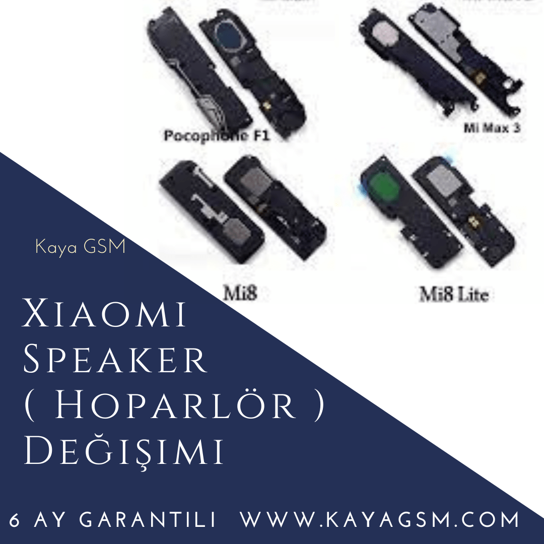 Xiaomi Speaker ( Hoparlör ) Değişimi 1 Xiaomi Speaker ( Hoparlör ) Değişimi